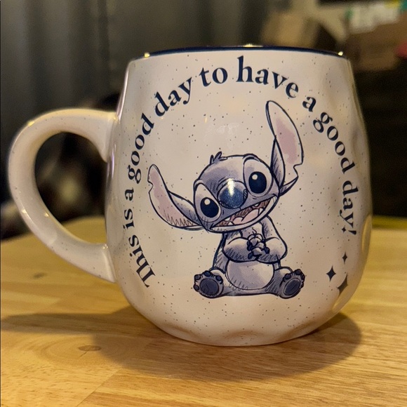 Disney Stitch NWT White Ceramic Mug - Picture 2 of 3